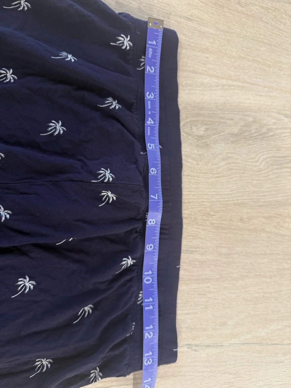Gap Body Modal Palm Tree Jogger Lounge Pants Pajama Cool Navy Tropical Size S